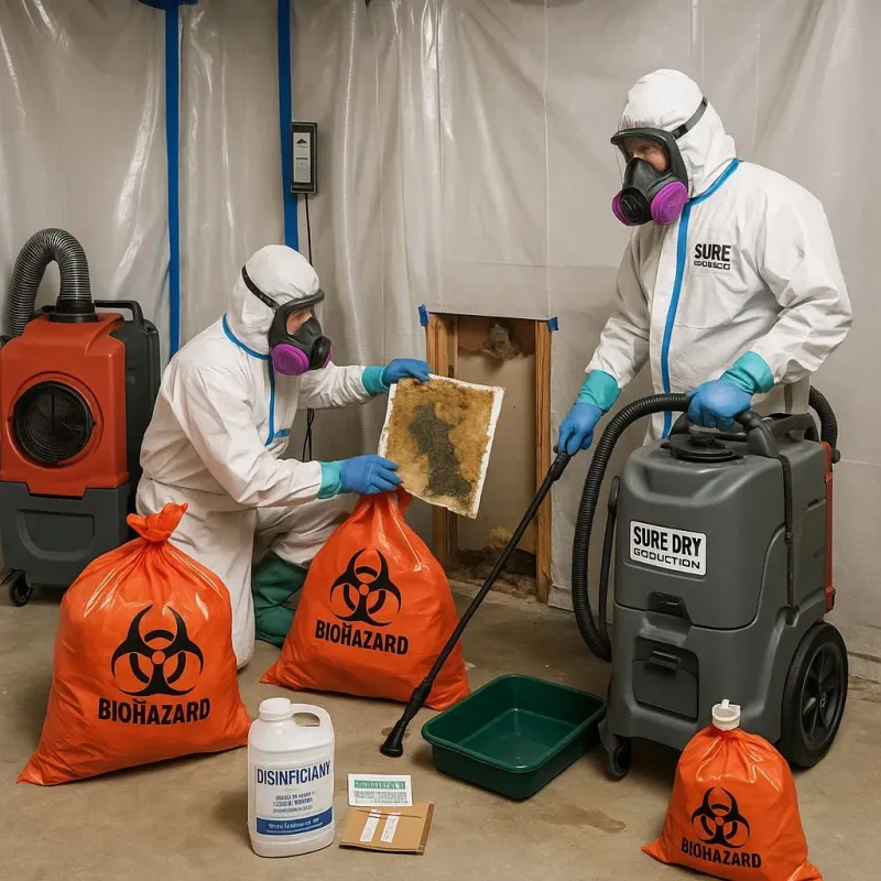 Contaminated Water Handling Protocols process in Belleville, MI